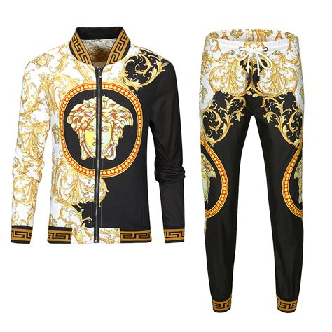 versace men's tracksuit.